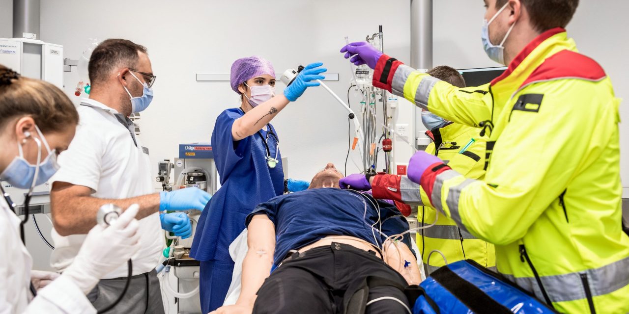 SIRMED: simulation and training along the chain of survival