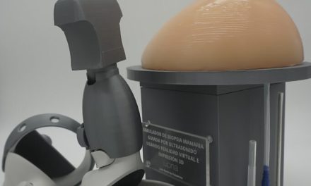 Virtual reality and 3D printing, breast puncture simulator