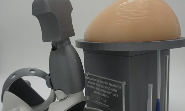 Virtual reality and 3D printing, breast puncture simulator